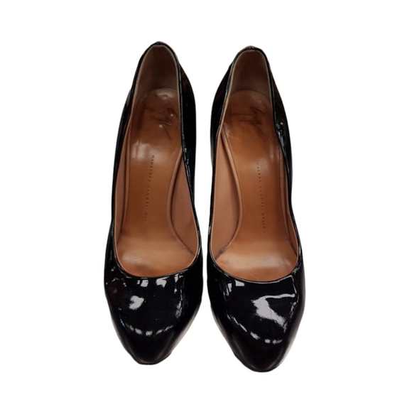 Giuseppe Zanotti BlCk Patent Leather HeelsSize: 39 / 9 - Picture 2 of 7